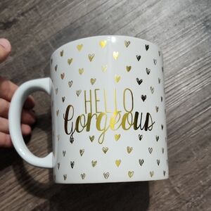 Hello Gorgeous Hearts Coffee Mug